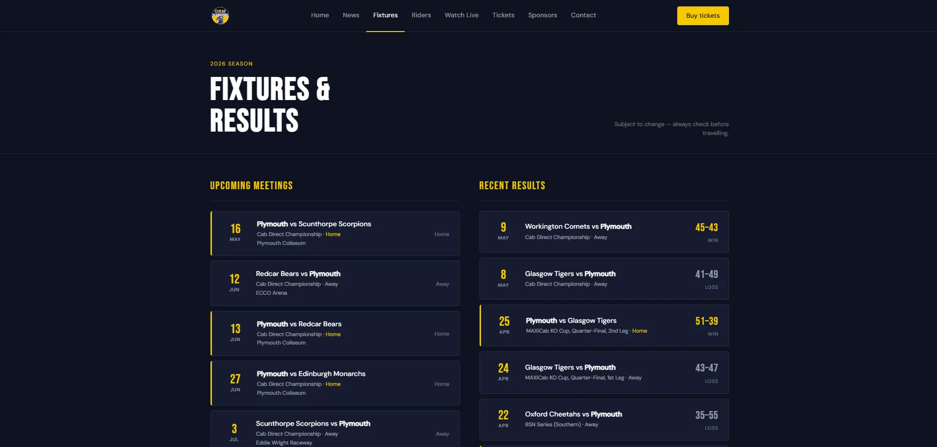 Fixtures