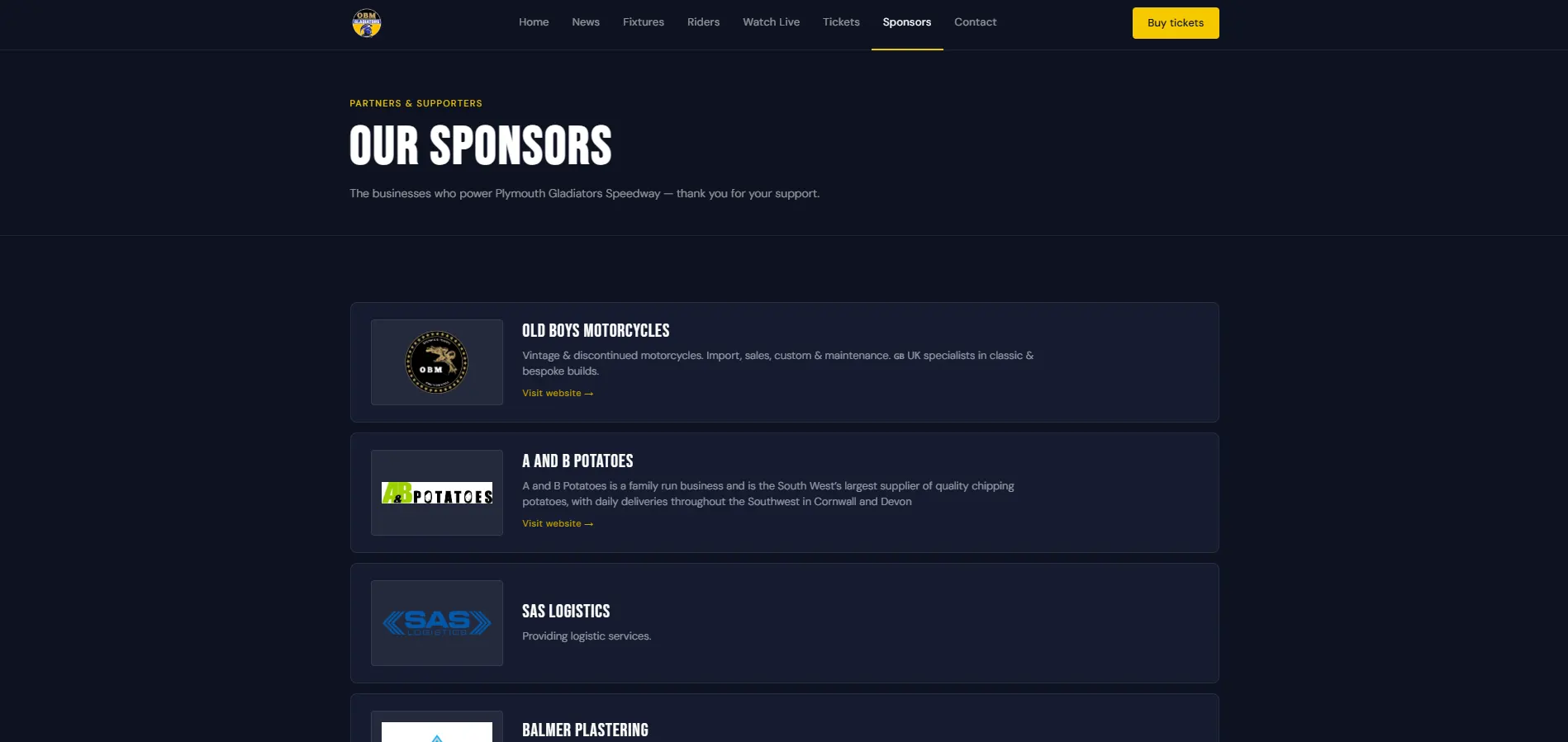 Sponsors